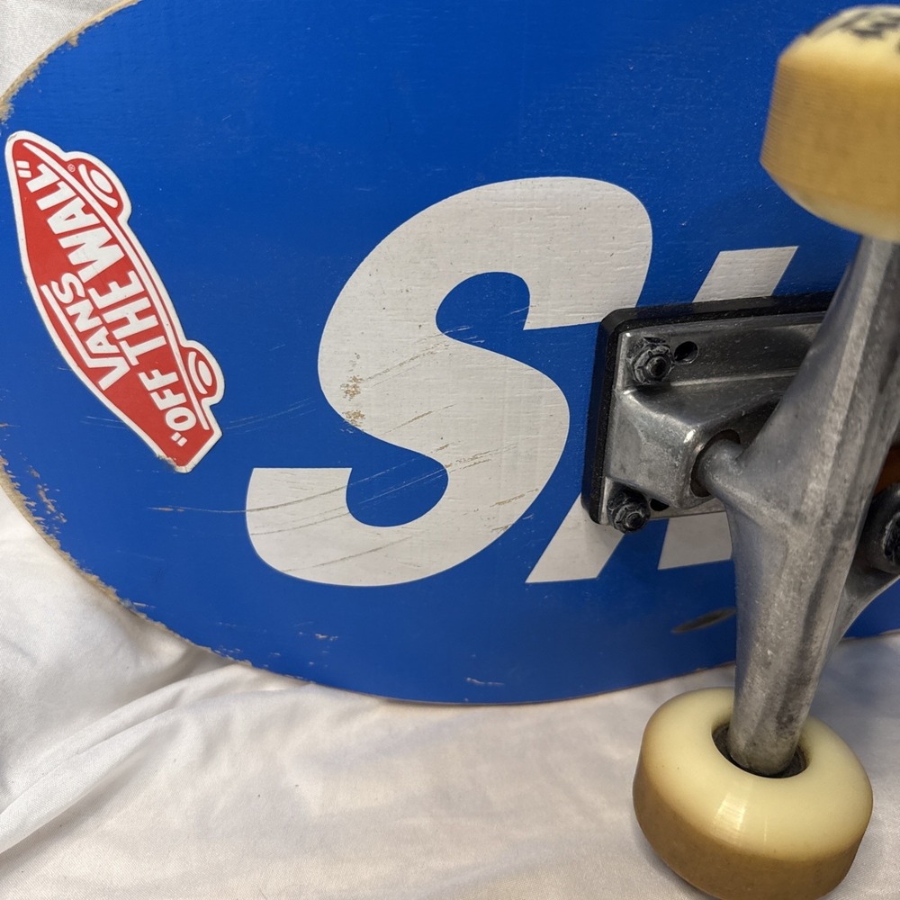 EX Kermit Frog Graphic Blue Skateboard Truck Ex Wheels Board Ride - Picture 2 of 12